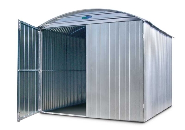 BOX CONTAINER IN LAMIERA ZIN.TETTO CURVO (VENDITA O NOLEGGIO)