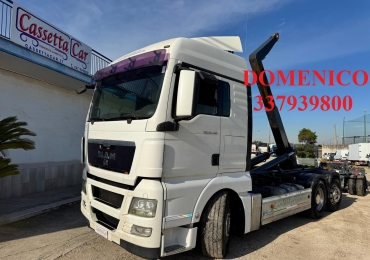 MAN TGX 26.480 SCARRABILE MARCA PRIS-MAG 26 TON. + RIMORCHIO