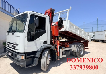 IVECO EUROCARGO 150E18 MOD. K TECTOR RIB.TRIL +GRU