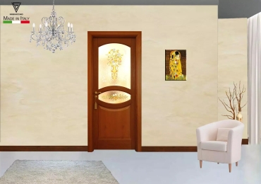 Porta in legno massello