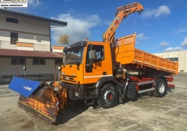 MERCEDES UNIMOG 4X4 U 1600 RIBALTABILE TRILATERALE