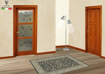 Porta a battente in massello