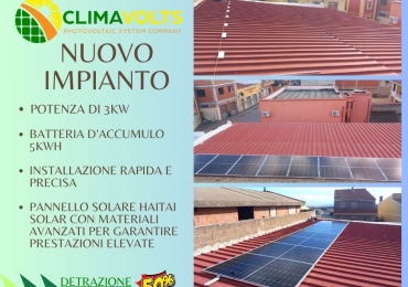 Impianto fotovoltaico