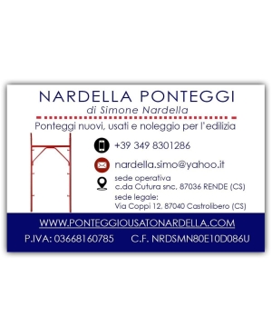 NARDELLA PONTEGGI DI SIMONE NARDELLA