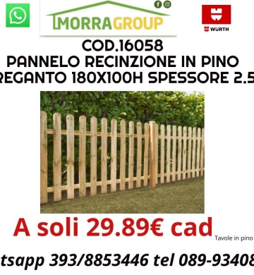 Pannello recinzione