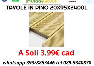 TAVOLE IMPREGNATE