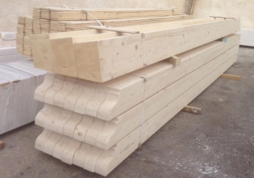TRAVI IN LEGNO LAMELLARE