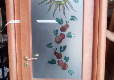 Porta legno massello