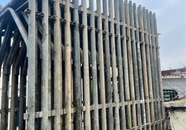 600 metri di ponteggio Ceta zincato