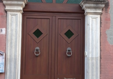 Portone in alluminio