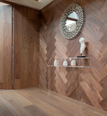 PARQUET IN  NOCE AMERICANO