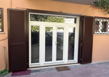 Infissi legno alluminio