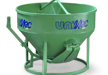 NOLEGGIO – BENNA CONICA SCARICO CENTRALE LT 1500 FG16C150 UNIMEC