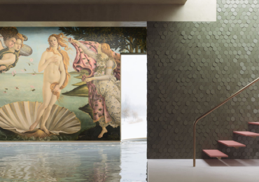 CARTA DA PARATI TECNOGRAFICA ‘NASCITA DI VENERE’