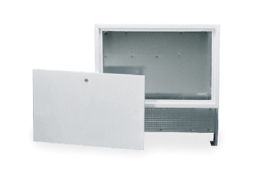 CASSETTA IN ACCIAIO BIANCA PER COLLETTORI