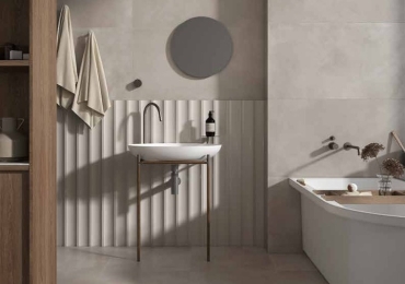 PAVIMENTO IN GRES PORCELLANATO EFFETTO CEMENTO