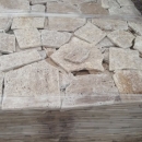 COCCIAME DI TRAVERTINO NOCE ROMANO