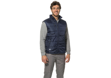 GILET NYLON BLU