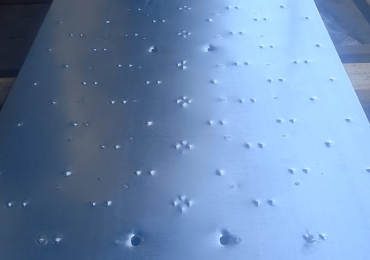 tavole zincate – pedane per ponteggio nuove