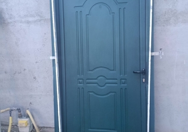 Portone in alluminio