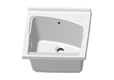 LAVATOIO IN CERAMICA REVINE DA INCASSO PER MOBILE 