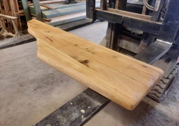 MENSOLA IN LEGNO DI ROVERE