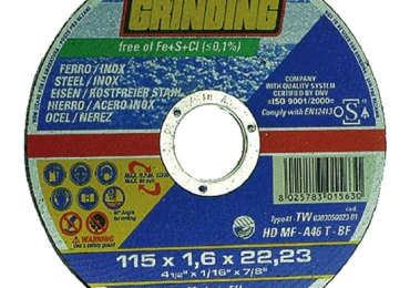 Mola abrasiva per inox