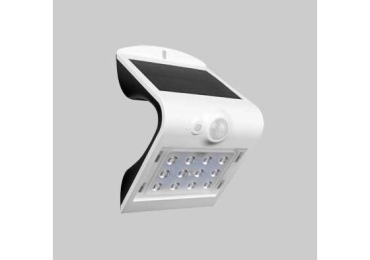 APPLIQUE A LED CON PANNELLO SOLARE E SENSORE