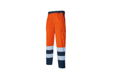PANT.COTTON POLY ARANCIO