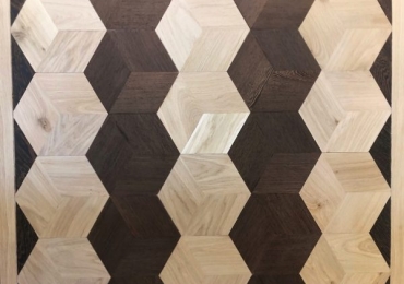 Parquet intarsiato in legno