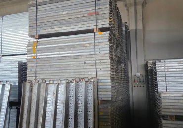 PEDANE ZINCATE USATE