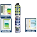 Schiuma poliuretanica elastica termo acustica per pistola