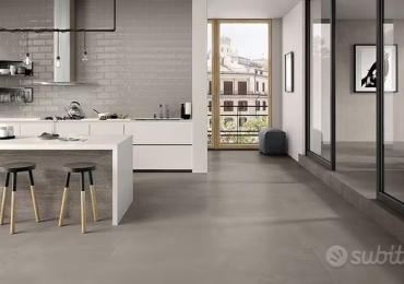 Pavimento in gres effetto cemento