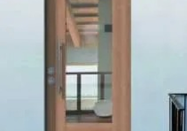 Porta blindata a vetro