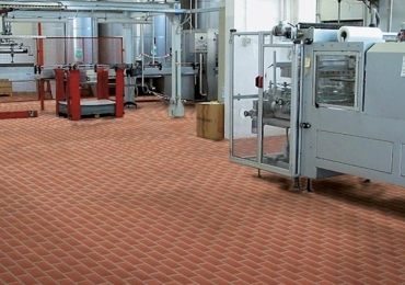 Pavimento in gres Rosso