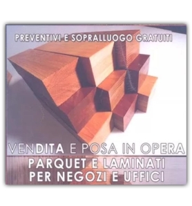 PARQUET DESIGN- VENDITA E POSA IN OPERA