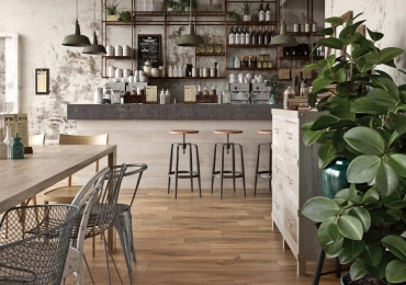 PAVIMENTO IN GRES EFFETTO LEGNO NORTH WILDE BROWN