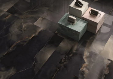 LASTRA IN GRES EMILCERAMICA TELE DI MARMO BLACK