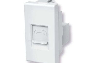 PRESA TELEFONICA BIANCO