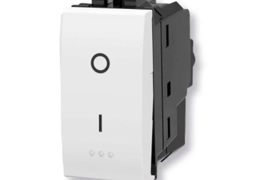 INTERRUTTORE BIPOLARE BIANCO