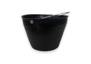 paiola nera da muratore