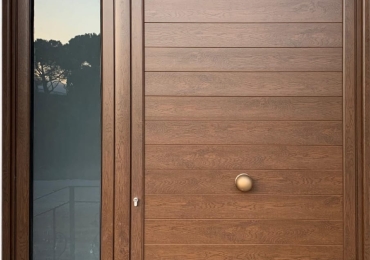 Portone in alluminio