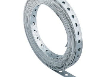 Bandella preforata in metallo