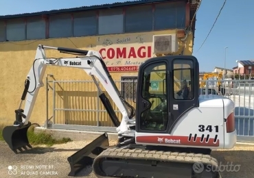 Miniescavatore bobcat 341