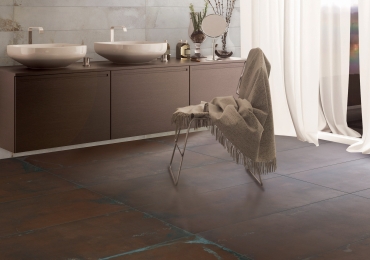 PAVIMENTO IN GRES EFFETTO METALLO