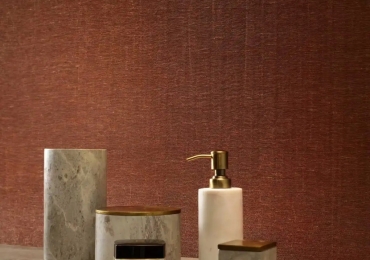 RIVESTIMENTO IN LINO E SETA