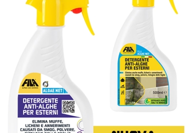 Filaalgae net detergente antimuffa per esterni