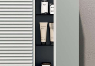 Mobile bagno sospeso bianco