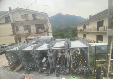 Montaggio ponteggio e smontaggio