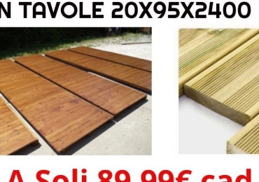 pedane in legno